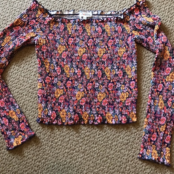 Self Esteem Tops - Self Esteem Off the Shoulder long Sleeve